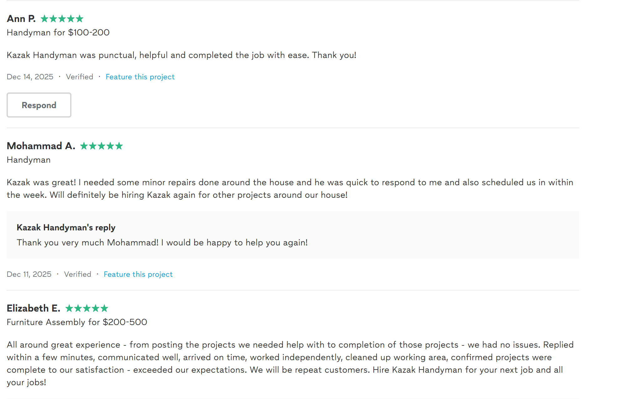 Customer review screenshot 5